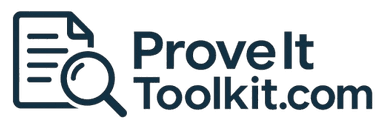 Prove It ToolKit